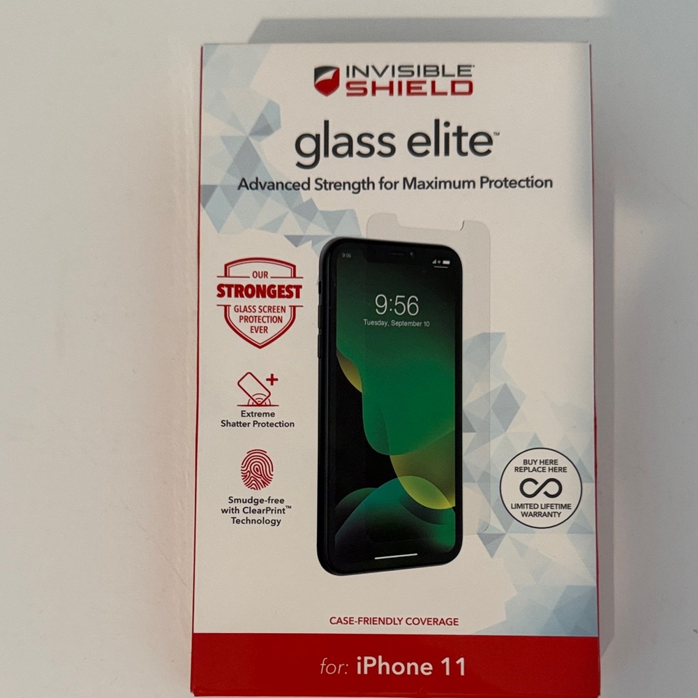 Glass Elite Screen Protector for iPhone 11 - Clear